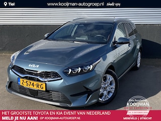 Kia Ceed Sportswagon 1.0 T-GDi DynamicPlusLine Navigatie, Dodehoek detectie, Stoel- & stuurwielverwarming, Elektr. bedienbare achterklep, Achteruitrijcamera, Parkeersensoren voor + achter, Smart key, BTW-auto