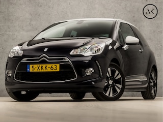 Citroën DS3 1.2 VTi So Chic (NAVIGATIE, CLIMATE, CRUISE, PARKEERSENSOREN, LEDER, SPORTSTOELEN, BLUETOOTH, GETINT GLAS, LM VELGEN, NIEUWE APK, NIEUWSTAAT)
