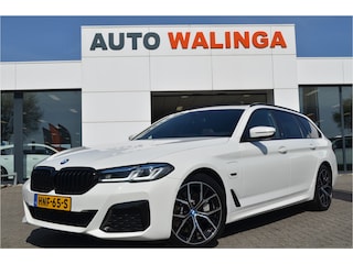 BMW 530e M-Sport Panorama Laser Trekh. HUD *Leder Elek. Vert. Geh. Stoelv. V+A Stuurverw. Harman Kardon Live cockpit pro Shadow-line Draadloze lader Comfort vergr DAB+