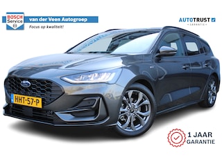 Ford Focus Wagon 1.0 EcoBoost Hybrid ST Line | Achteruitrijcamera | Stoel/stuur verwarming | Navigatie | Climate controle | Adaptive cruise controle | Lane assist |  Apple CarPlay/Android Auto | Keyless start | Dodehoeksensoren | Parkeersensoren V+A | Zwarte hemelbekleding | 17 Inch LMV | LED Koplampen |