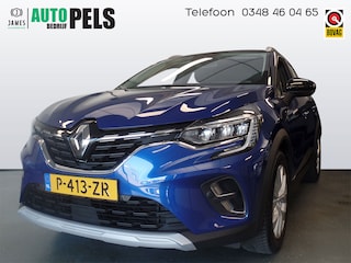 Renault Captur 1.6 E-Tech Plug-in Hybrid 160 Intens 160pk, Navi, Achteruitrijcam, Cruise contr, Deels leder, Clima, Pdc V/A, Lm velgen 17'', Nederlandse auto, Ex eerste eigenaar!! Bovag afleverpakket 695,-