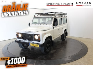 Land Rover Defender 2.4 TD 110 SW E 7 P | 1e Eigenaar | Topstaat | Youngtimer | Unieke kilometers |