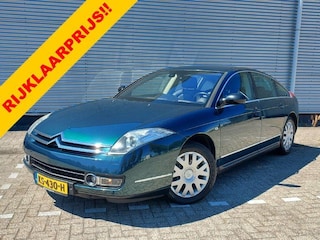 Citroën C6 2.2 HdiF 160pk, climate control,electrische voorstoel,cruisecontrol,leder int,parkeersensoren,