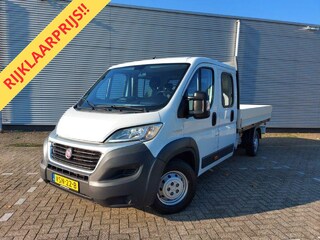 Fiat Ducato 35H 2.3 MultiJet L3H1 DC 6 Zitplaatsen,prijs is ex btw, trekhaak, Open laadbak, Pick-up, Doca
