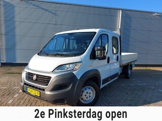 Fiat Ducato 35H 2.3 MultiJet L3H1 DC 6 Zitplaatsen,prijs is ex btw, trekhaak, Open laadbak, Pick-up, Doca