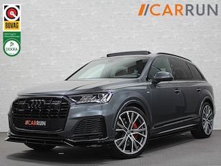 Audi Q7 3.0 V6 Hybrid S-Line Sportpack 63dkm! | 360 | Laser | BTW | Acc | Headup | Pano | Luchtvering | Memory | Lane & Side assist | Sportstoelen | Black optic | Bovag Garantie.