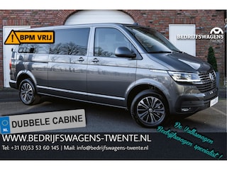 Volkswagen Transporter T6.1 CARAVELLE 2.0 TDI 150 PK DSG L2H1 DUB/CAB A-Deuren ACC | LED | Digital Cockpit | Virtual Cockpit |