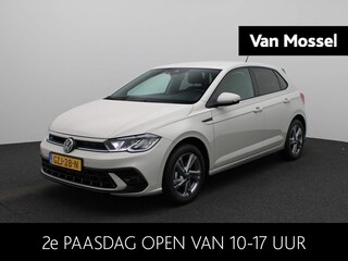 Volkswagen Polo 1.0 TSI R-Line | Draadloze Apple carplay | Adaptieve cruise control | Travel Assist | Climate control | Achteruitrij camera | Parkeersensoren |