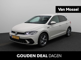 Volkswagen Polo 1.0 TSI R-Line | Draadloze Apple carplay | Adaptieve cruise control | Travel Assist | Climate control | Achteruitrij camera | Parkeersensoren |