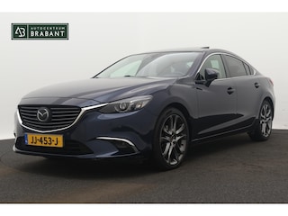Mazda 6 2.5 SkyActiv-G 192 GT-M Automaat (PANORAMADAK, STOELVERWARMING, HEAD-UP, CAMERA, ADAPTIVE CRUISE, SFEERVERLICHTING)