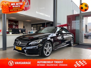 Mercedes-Benz Cabrio 180 Premium,AMG Line,Automaat,Navigatie,Climate&Cruisecontrol,Leder&Stoelverwaming,Elektrisch Windscherm&Nekverwarming,Spraakbediening,V&A Sensoren,18 Inch Lmv,