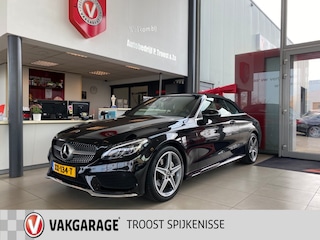 Mercedes-Benz Cabrio 180 Premium,AMG Line,Automaat,Navigatie,Climate&Cruisecontrol,Leder&Stoelverwaming,Elektrisch Windscherm&Nekverwarming,Spraakbediening,V&A Sensoren,18 Inch Lmv,