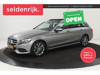 Mercedes-Benz C-klasse 180 Avantgarde | Panoramadak | Stoelverwarming | Trekhaak | Navigatie | Half leder | Full LED | Park Assist | Dodehoek detectie