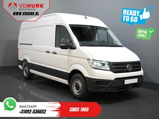 Volkswagen Crafter 35 2.0 TDI 140 pk DSG Aut. L3H3 BPM VRIJ! Gev.Stoel/ LED/ Virtual Cockpit/ Camera/ Cruise/ Carplay
