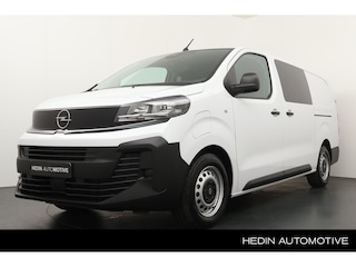 Opel Vivaro Electric L3 50 kWh Dubbele Cabine 6 Pers! | Nieuw! | 2x Schuifdeur! | Navigatie via app | Camera | Airco | Cruise control | Carplay | Betimmering