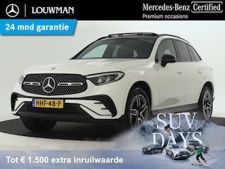 Mercedes-Benz GLC 300 e 4MATIC AMG Plug-In Hybride | AMG Line | Night Pakket | Panorama Schuif-Kanteldak | Trekhaak. Inclusief 24 maanden MB Certified garantie voor Europa.