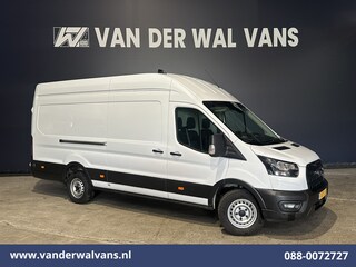 Ford Transit 2.0 TDCI 131pk L4H3 Jumbo Euro6 Airco | Camera | Navigatie | Cruisecontrol | Parkeersensoren | Apple Carplay Android Auto, Bijrijdersbank, 2800kg trekvermogen