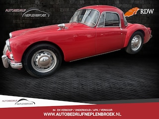 MG A 1600 COUPE Bj 1961 MK II FULLY RESTORED SCHIJFREMMEN - CHROMEN WIELEN - WISSELSTROOM