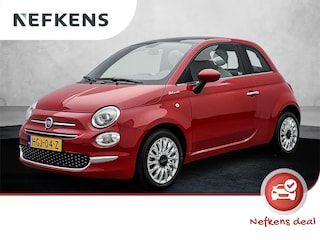 Fiat 500 Hybrid Sport 69 pk | Navigatie via Apple Carplay/Android Auto | Panoramadak | Xenon Koplampen | Lederen Stuurwiel | Mistlampen Voor | DAB Ontvanger | Start/Stop Systeem | Climate Control | Cruise Control | 16" Lichtmetalen Velgen |