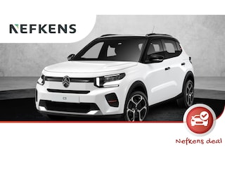 Citroën C3 1.2 Turbo 100pk Plus Uit voorraad leverbaar!| Navigatie | Achteruitrijcamera | Cruise control | Apple Carplay/Android Auto | DAB+ radio | 17" lichtmetalen velgen |