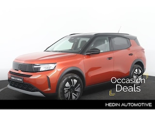 Opel Frontera Electric GS 44 kWh 113pk | Navigatie | ECC | Cruise control | Intelli-Seats voor | Stoel+stuurverwarming | 11kW boordlader | Lichtmetalen velgen 17" | Alleen beschikbaar voor proefritten! |