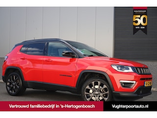 Jeep Compass 4xe 240pk/Phev-Hybrid/Pano-dak/Colorado Red/Trekhaak/Leder/Camera