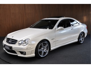 Mercedes-Benz CLK AMG 63 Navi Leder Massage Open dak PTS Stoelverwarming LM velgen Elektr. verstelbare voorstoelen met geheugen Metallic lak