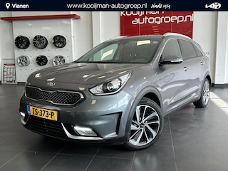 Kia Niro 1.6 GDi Hybrid Edition Schuif-/kanteldak, navigatie, Apple CarPlay/Android Auto, stoel- & stuurverwraming, achteruitrij camera, parkeersensoren, adaptieve cruise control,