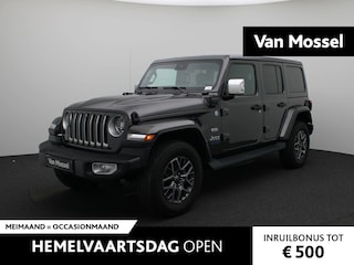 Jeep Wrangler Unlimited 4xe 380 Sahara | Automaat | Leder | Navigatie | Camera | Unieke auto!