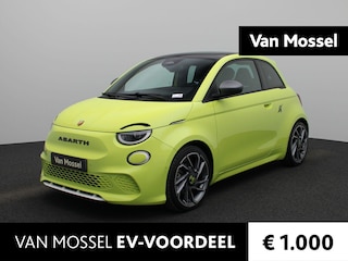 Abarth 500 Scorpionissima 42 kWh | Navigatie | Climate Controle | Cruise Controle | Camera | Parkeersensoren | Panoramadak | LMV 18" |