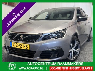 Peugeot 308 SW 1.2 PURE TECH GT PANORAMADAK NAVIGATIE CRUISE CONTROL APPLE CARPLAY/ANDROID RIJSTROOKSENSOREN DODEHOEKSENSOREN ACHTERUITRIJCAMERA ZEER MOOI !! Brgl