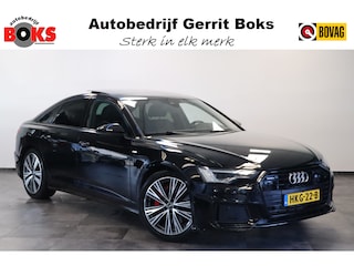 Audi A6 Limousine 55 TFSI e Quattro Pro Line S Competition 256pk Panorama Navigatie Cruise Control Volleder interieur Stoel/Stuur verwarming.