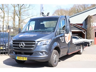 Mercedes-Benz Sprinter 519 1.9 CDI L3 Tijhof | OPRIJWAGEN | Luchtvering | Lier | Trekhaak | Breed Navi | CarPlay | Geveerde Stoel