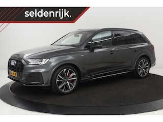 Audi Q7 60 TFSIe quattro S Line | Stoelverwarming | Adaptive cruise | 360 camera | Trekhaak | Carplay | Matrix LED | Luchtvering | Half leder | Navigatie | PHEV