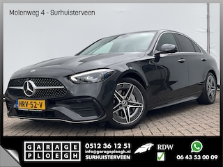 Mercedes-Benz C-klasse 220 D AMG Line Stoel.electr.Verw Sfeerverl, Hybride Nieuwstaat Grafietgrijs metalliclak