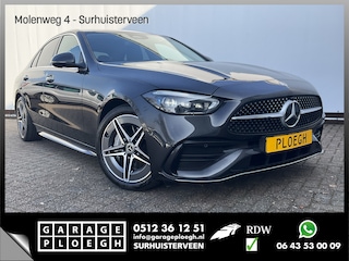 Mercedes-Benz C-klasse 220 D AMG Line Stoel.electr.Verw Sfeerverl, Hybride Nieuwstaat Grafietgrijs metalliclak