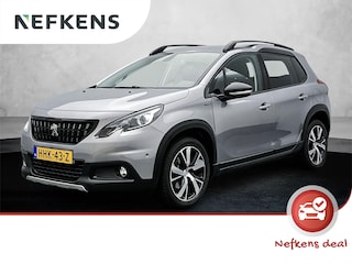 Peugeot 2008 SUV GT-Line 130 pk Automaat | Navigatie | Achteruitrijcamera | Parkeersensoren Voor en Achter | Lederen Bekleding | Sportstoelen | LED Dagrijverlichting | Climate Control | Cruise Control | 17" Lichtmetalen Velgen |