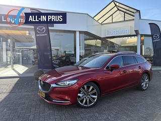 Mazda 6 Sportbreak 2.0 S.A.-G Luxury Aut. Sunroof Trh. Luxe!