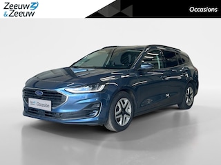 Ford Focus Wagon 1.0 EcoBoost Hybrid Connected 125pk | Stoel- stuur en voorruitverwarming | Navigatie via Apple Carplay & Android auto | Parkeer sensoren | Cruise control