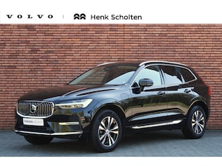 Volvo XC60 T6 Plug-in hybrid AWD Core Bright | Trekhaak | Panoramisch dak met Schuif/Kantel functie | Verwarmbare voor/achter stoelen | Verwarmbaar Stuurwiel | 18'' Lichtmetalen velgen | Extra getint glas achter | Lederen comfort stoelen | Sfeerverlichting