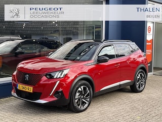 Peugeot 2008 EV GT 50 kWh | Volledig Elektrisch | Full LED Verlichting | Navigatie | 3-Fase Lader | Camera | Keyless Start | Lichtmetalen Velgen | Cruise Control | Climate Control | Half Lederen Bekleding | Sportieve Uitvoering |