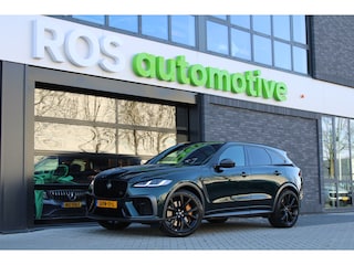Jaguar F-Pace 5.0 V8 S/C AWD SVR | UNIEK! | DEALER OND | HUD | 360 | STOELKOELING | ELEK TREKHAAK | MERIDIAN |