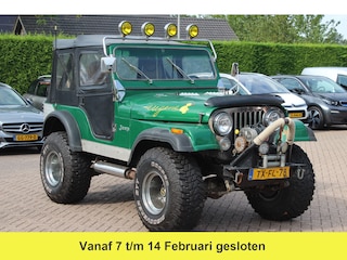 Jeep CJ 4x4 5.0 V8 CJ-5 / Leuke documentatie / Gave auto!