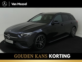 Mercedes-Benz C-klasse Estate 180 Star Edition / Stoelverwarming / Achteruitrijcamera / Panaroma-schuifdak / Night-Pakket / Memory-Stoelen /