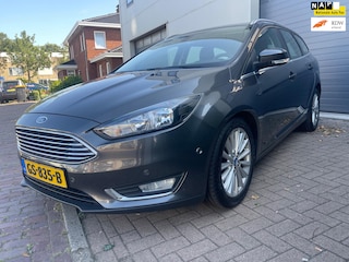 Ford Focus Wagon 1.0 Titanium/Navi/Cruise-c/Climate-c/Park Assist/keyless/PDC/AUX/Dealer-onderhouden