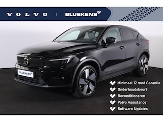 Volvo C40 Recharge Twin Ultimate 82 kWh - Panoramadak - IntelliSafe Assist & Surround - 360º Camera - Verwarmde voorstoelen & stuur - Parkeersensoren voor & achter - Elektr. bedienb. voorstoelen met geheugen links - Draadloze tel. lader - Warmtepomp - Extra getint glas - Elektr. inklapbare trekhaak - 20' LMV
