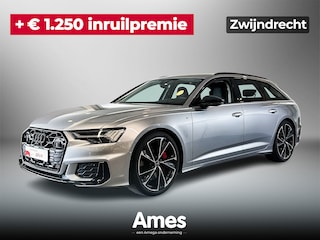 Audi A6 Avant 55 367pk TFSI e quattro S edition Competition / Stoelverwarming voor en achter / Optiekpakket zwart plus / Leder Valcona met S-logo's