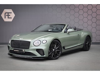 Bentley Continental 4.0 V8 | 22" SPEED DESIGN | ALPINE GREEN | NEW BENTLEY SERVICE | SPORTUITLAAT | NEKVERWARMING | STUURWIELVERWARMING | STOELKOELING/VERWARMING | STOELMASSAGE | BLACK SPECIFICATION | APPLE CARPLAY | DAB | WARMTEWEREND GLAS | KEYLESS ENTRY/START | ETC.