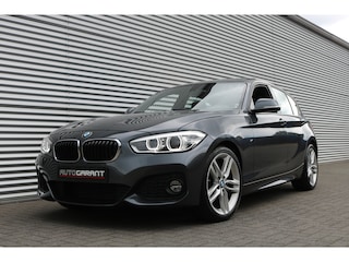 BMW 118i M-Sportpakket Aut (94.384Km Orig NL Auto! NAP! Schuif/Kanteldak Sportleder Navi/Prof Full-Led Keyless 18InchLMV)