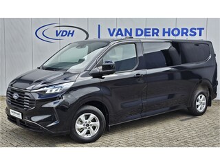 Ford Transit Custom 320 2.0-136pk TDCI L2H1 Limited dubbele cabine 6-zits. De NIEUWE Ford Transit Custom mèt dubbele cabine ! Airco, cruise cntrl, LED verl., Apple carplay/Android auto, LM wielen, stoel- en voorraamverwarming, camera, parkeersensoren v+a etc.